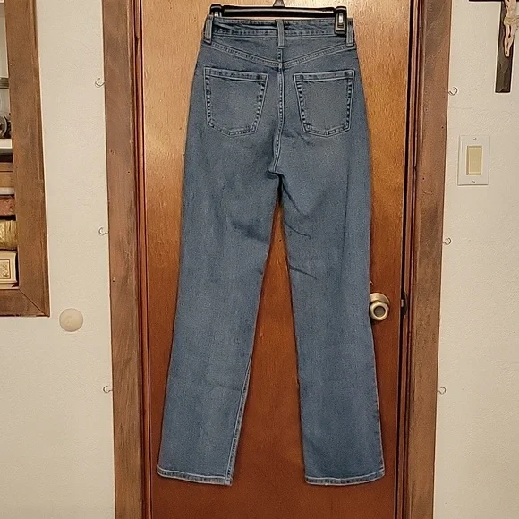 Wild Fable Super High Rise Jeans Size 0. - Picture 2 of 4